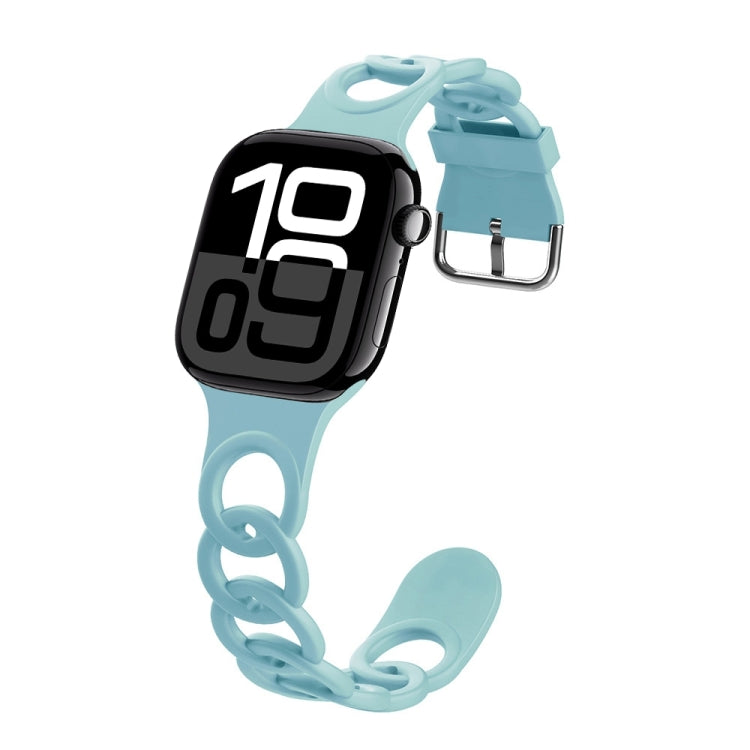 Donut Hollow Silicone Watch Band, For Apple Watch Series 10 42mm