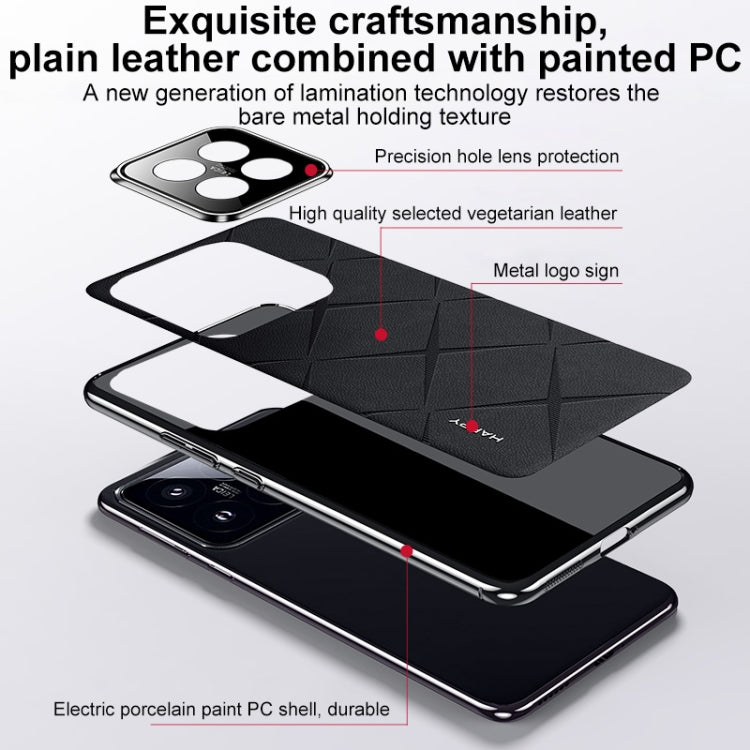 Plain Leather PC Phone Case