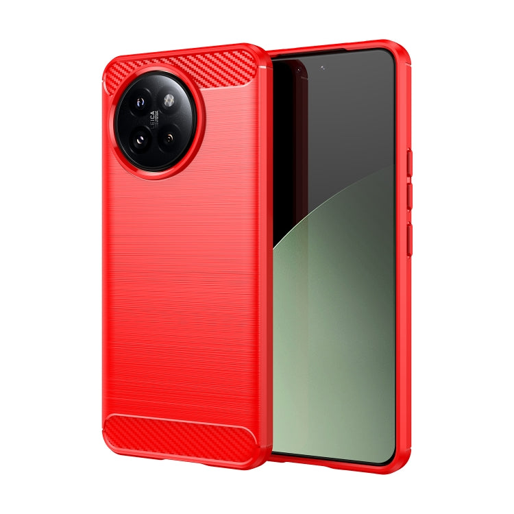 Carbon Fiber Brushed Texture TPU Phone Case, For Xiaomi Poco F7 Ultra, For Xiaomi Poco F7 Pro, For Xiaomi 15 Ultra, For Xiaomi Poco X7 Pro, For Xiaomi 15 Pro, For Xiaomi 15, For Xiaomi 14T Pro, For Xiaomi 14 Civi, For Xiaomi Civi 4 Pro