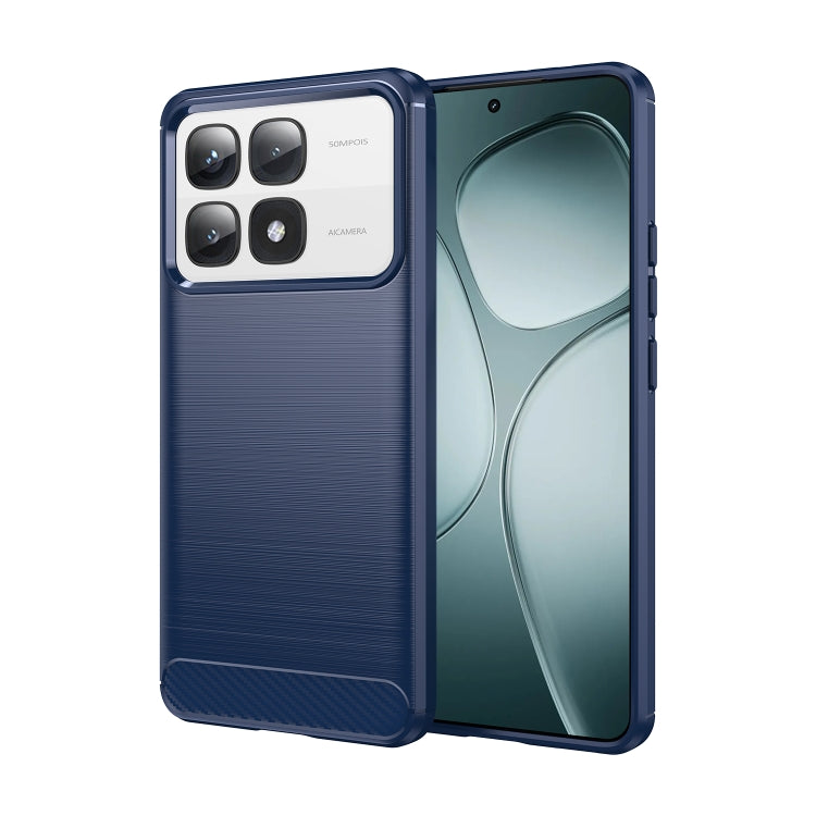 Carbon Fiber Brushed Texture TPU Phone Case, For Xiaomi Poco F7 Ultra, For Xiaomi Poco F7 Pro, For Xiaomi 15 Ultra, For Xiaomi Poco X7 Pro, For Xiaomi 15 Pro, For Xiaomi 15, For Xiaomi 14T Pro, For Xiaomi 14 Civi, For Xiaomi Civi 4 Pro