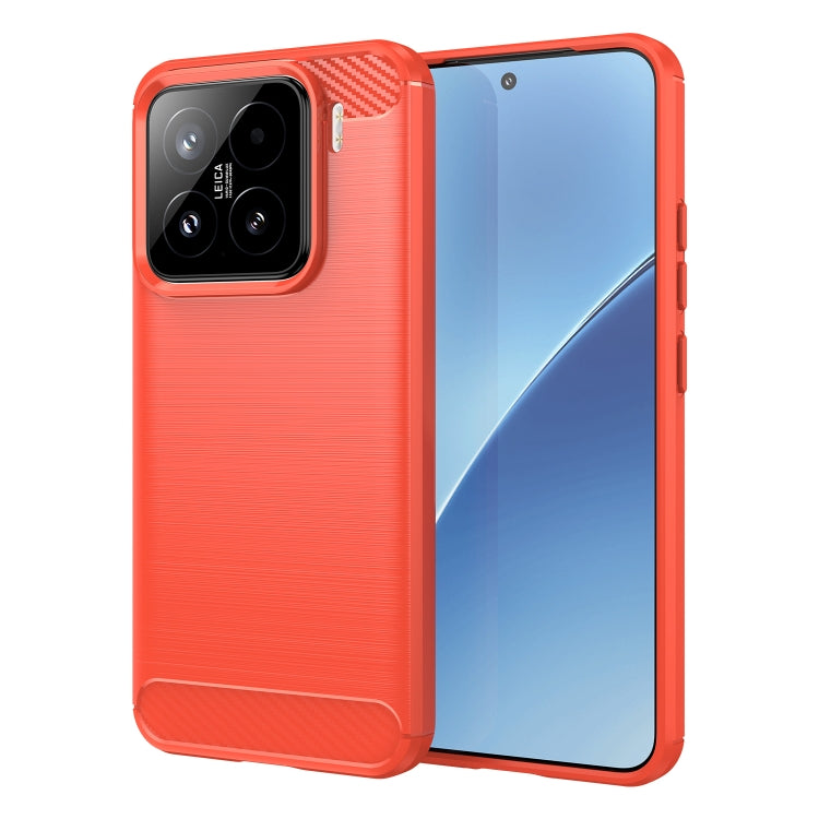 Carbon Fiber Brushed Texture TPU Phone Case, For Xiaomi Poco F7 Ultra, For Xiaomi Poco F7 Pro, For Xiaomi 15 Ultra, For Xiaomi Poco X7 Pro, For Xiaomi 15 Pro, For Xiaomi 15, For Xiaomi 14T Pro, For Xiaomi 14 Civi, For Xiaomi Civi 4 Pro