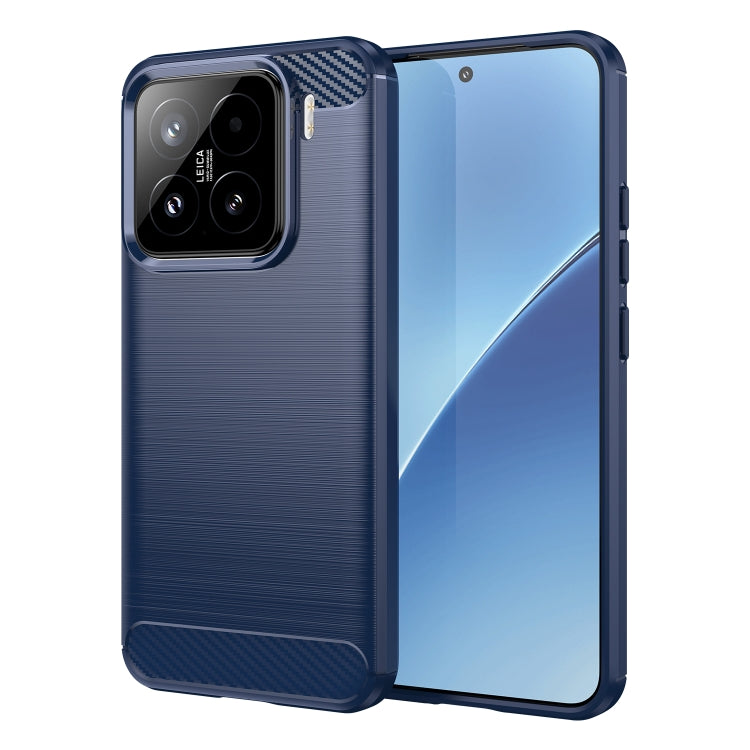 Carbon Fiber Brushed Texture TPU Phone Case, For Xiaomi Poco F7 Ultra, For Xiaomi Poco F7 Pro, For Xiaomi 15 Ultra, For Xiaomi Poco X7 Pro, For Xiaomi 15 Pro, For Xiaomi 15, For Xiaomi 14T Pro, For Xiaomi 14 Civi, For Xiaomi Civi 4 Pro