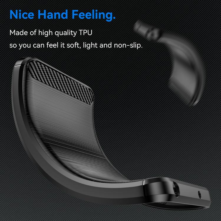 Carbon Fiber Brushed Texture TPU Phone Case, For Xiaomi Poco F7 Ultra, For Xiaomi Poco F7 Pro, For Xiaomi 15 Ultra, For Xiaomi Poco X7 Pro, For Xiaomi 15 Pro, For Xiaomi 15, For Xiaomi 14T Pro, For Xiaomi 14 Civi, For Xiaomi Civi 4 Pro