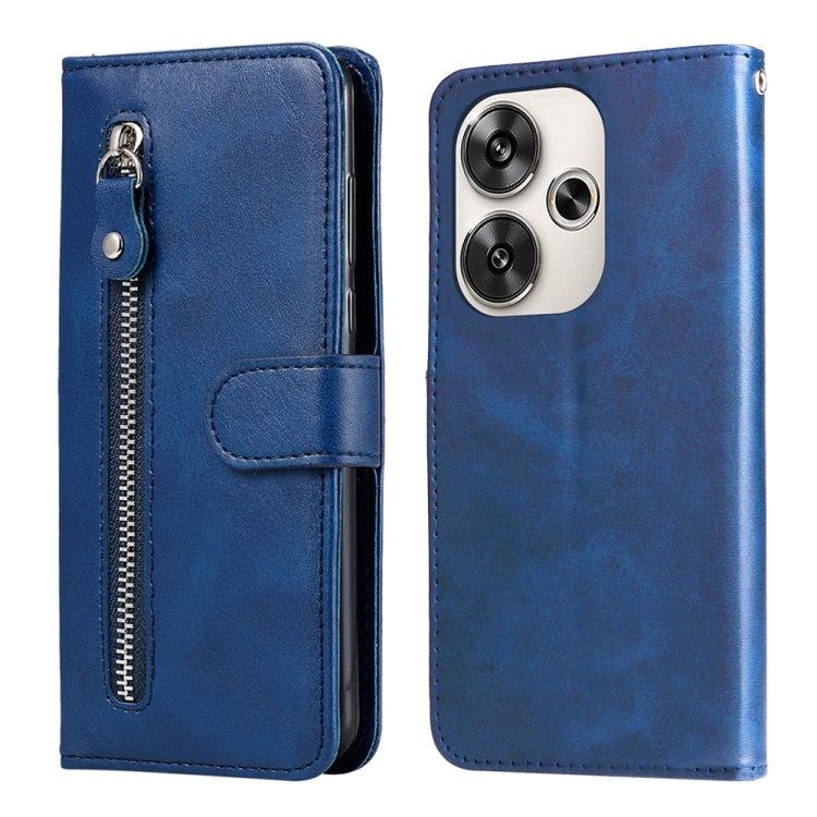 Fashion Calf Texture Zipper Leather Phone Case