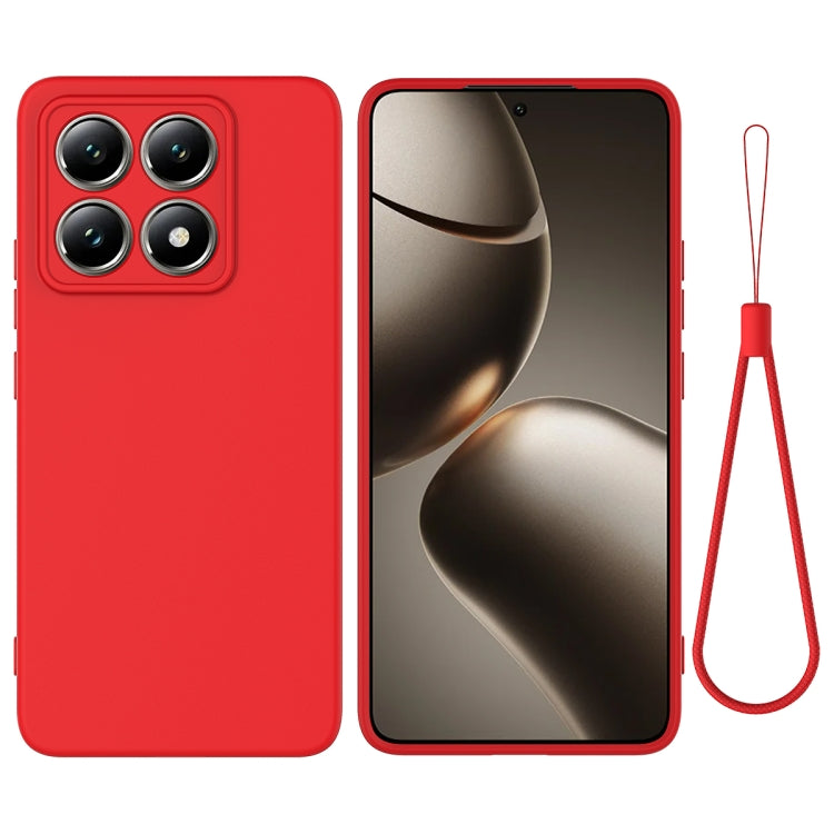 Solid Color Liquid Silicone Dropproof Full Coverage Phone Case
