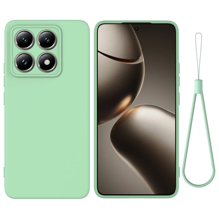 Solid Color Liquid Silicone Dropproof Full Coverage Phone Case