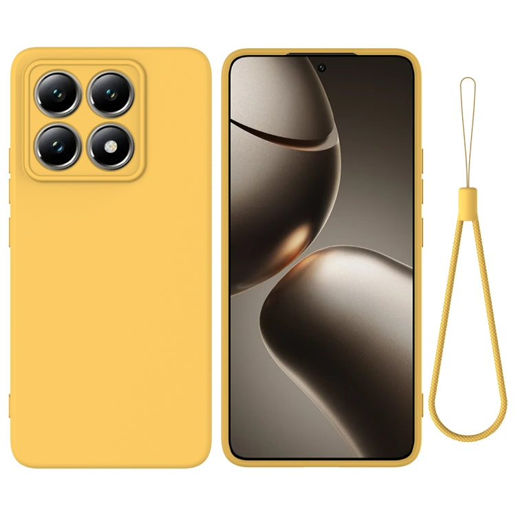 Solid Color Liquid Silicone Dropproof Full Coverage Phone Case