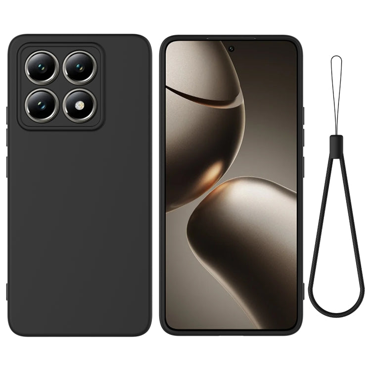 Solid Color Liquid Silicone Dropproof Full Coverage Phone Case