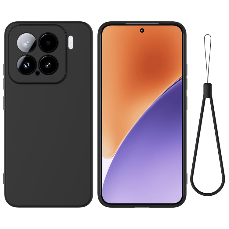 Solid Color Liquid Silicone Dropproof Full Coverage Phone Case