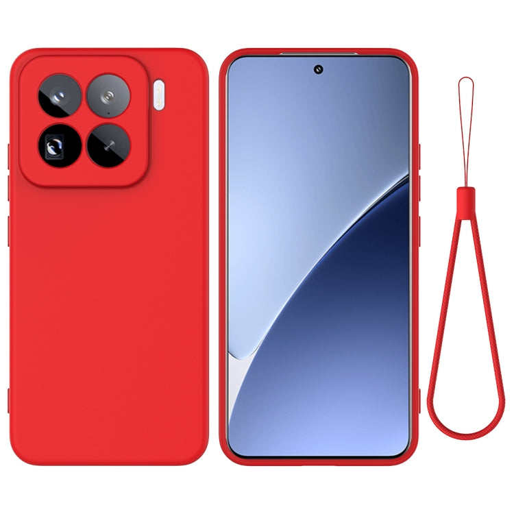 Solid Color Liquid Silicone Dropproof Full Coverage Phone Case