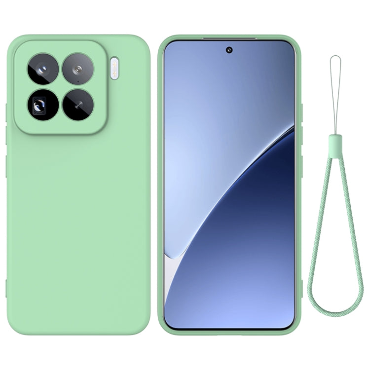 Solid Color Liquid Silicone Dropproof Full Coverage Phone Case