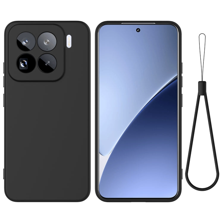Solid Color Liquid Silicone Dropproof Full Coverage Phone Case