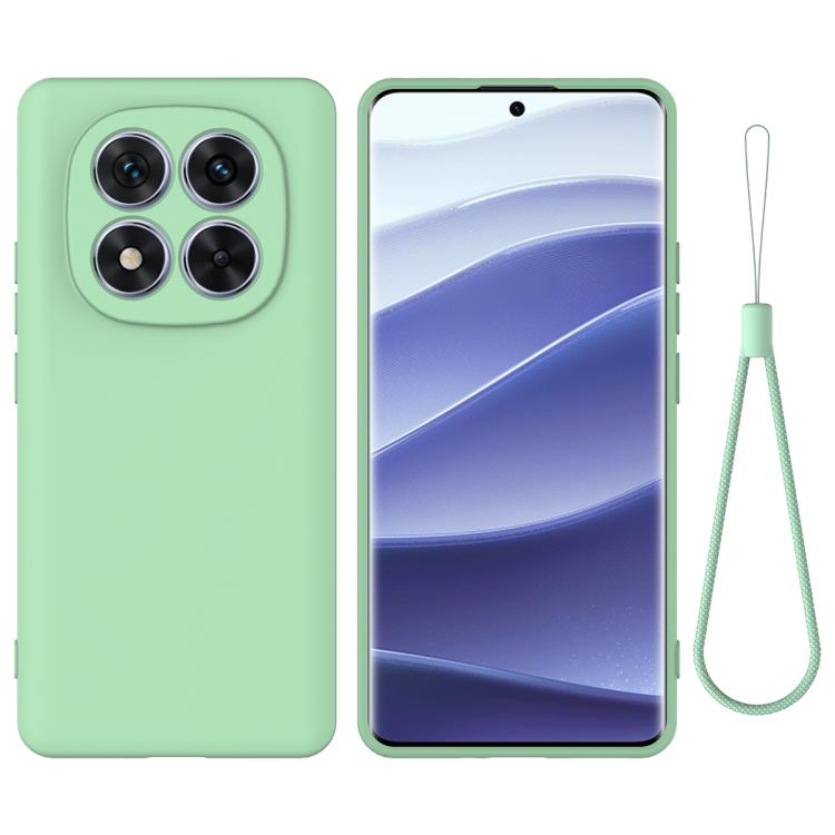 Solid Color Liquid Silicone Dropproof Full Coverage Phone Case, For Xiaomi Poco F7 Ultra, For Xiaomi Poco F7 Pro, For Xiaomi Poco M7 5G, For Xiaomi Poco X7, For Xiaomi 15 Ultra, For Xiaomi Poco X7 Pro