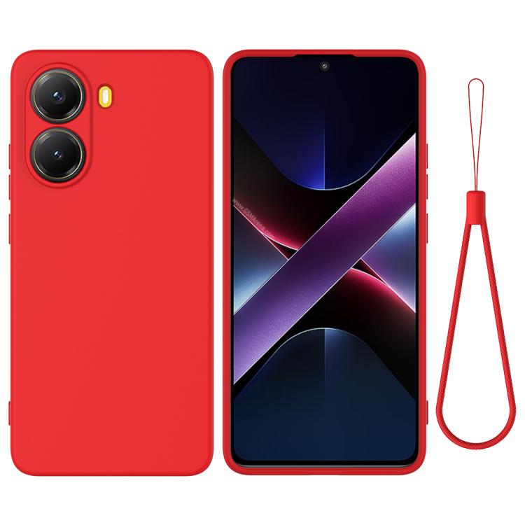 Solid Color Liquid Silicone Dropproof Full Coverage Phone Case, For Xiaomi Poco F7 Ultra, For Xiaomi Poco F7 Pro, For Xiaomi Poco M7 5G, For Xiaomi Poco X7, For Xiaomi 15 Ultra, For Xiaomi Poco X7 Pro