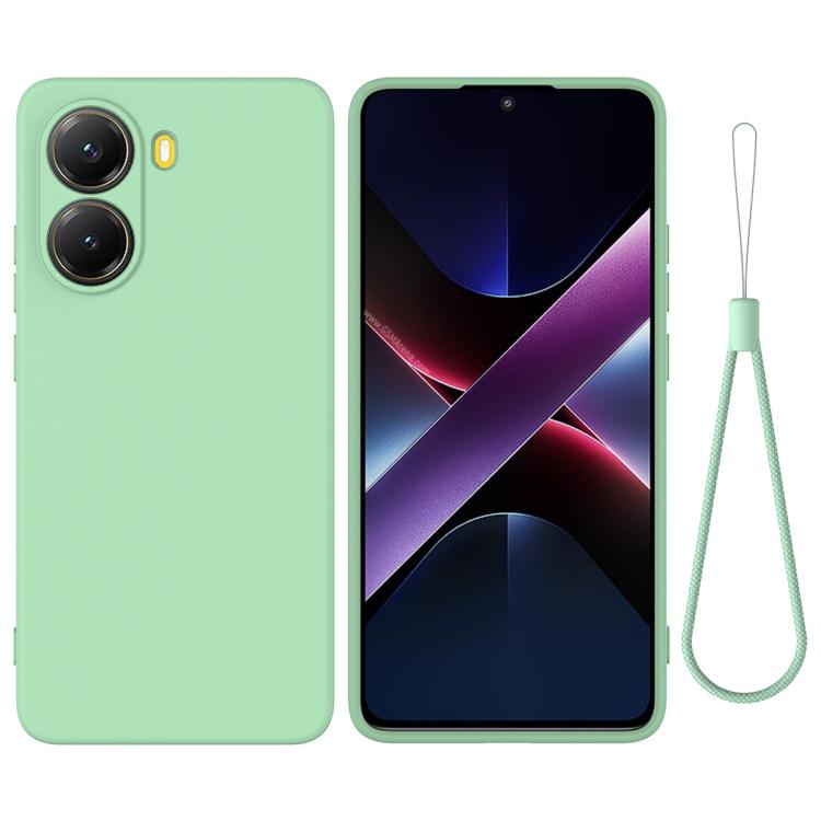 Solid Color Liquid Silicone Dropproof Full Coverage Phone Case, For Xiaomi Poco F7 Ultra, For Xiaomi Poco F7 Pro, For Xiaomi Poco M7 5G, For Xiaomi Poco X7, For Xiaomi 15 Ultra, For Xiaomi Poco X7 Pro