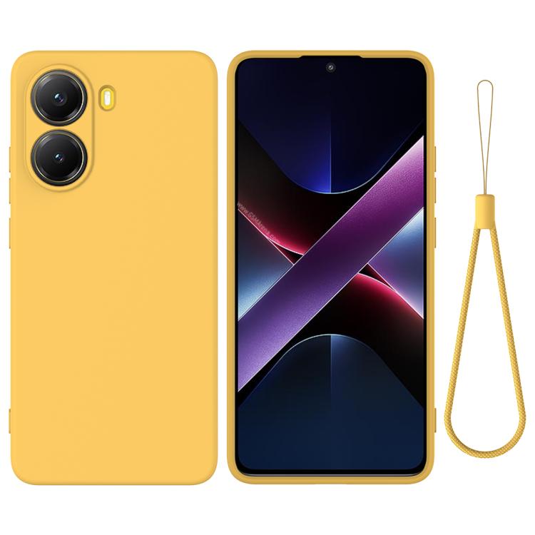 Solid Color Liquid Silicone Dropproof Full Coverage Phone Case, For Xiaomi Poco F7 Ultra, For Xiaomi Poco F7 Pro, For Xiaomi Poco M7 5G, For Xiaomi Poco X7, For Xiaomi 15 Ultra, For Xiaomi Poco X7 Pro