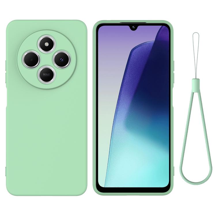Solid Color Liquid Silicone Dropproof Full Coverage Phone Case, For Xiaomi Poco F7 Ultra, For Xiaomi Poco F7 Pro, For Xiaomi Poco M7 5G, For Xiaomi Poco X7, For Xiaomi 15 Ultra, For Xiaomi Poco X7 Pro