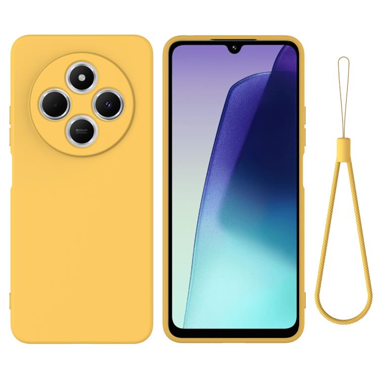 Solid Color Liquid Silicone Dropproof Full Coverage Phone Case, For Xiaomi Poco F7 Ultra, For Xiaomi Poco F7 Pro, For Xiaomi Poco M7 5G, For Xiaomi Poco X7, For Xiaomi 15 Ultra, For Xiaomi Poco X7 Pro