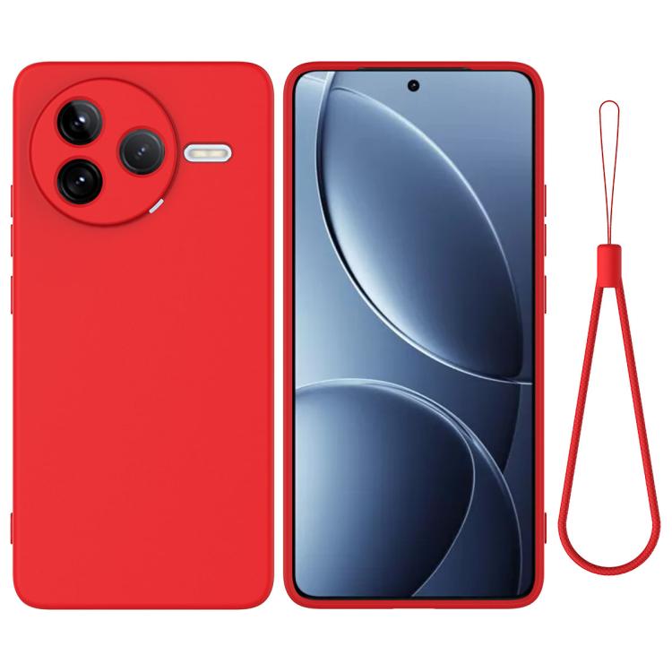 Solid Color Liquid Silicone Dropproof Full Coverage Phone Case, For Xiaomi Poco F7 Ultra, For Xiaomi Poco F7 Pro, For Xiaomi Poco M7 5G, For Xiaomi Poco X7, For Xiaomi 15 Ultra, For Xiaomi Poco X7 Pro