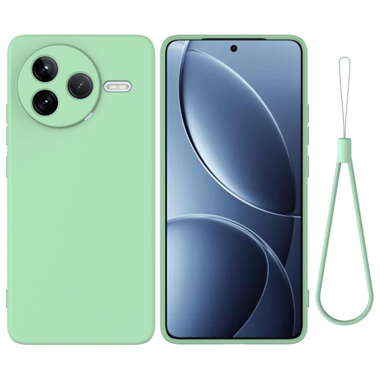 Solid Color Liquid Silicone Dropproof Full Coverage Phone Case, For Xiaomi Poco F7 Ultra, For Xiaomi Poco F7 Pro, For Xiaomi Poco M7 5G, For Xiaomi Poco X7, For Xiaomi 15 Ultra, For Xiaomi Poco X7 Pro