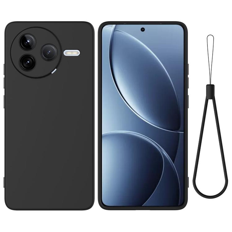 Solid Color Liquid Silicone Dropproof Full Coverage Phone Case, For Xiaomi Poco F7 Ultra, For Xiaomi Poco F7 Pro, For Xiaomi Poco M7 5G, For Xiaomi Poco X7, For Xiaomi 15 Ultra, For Xiaomi Poco X7 Pro