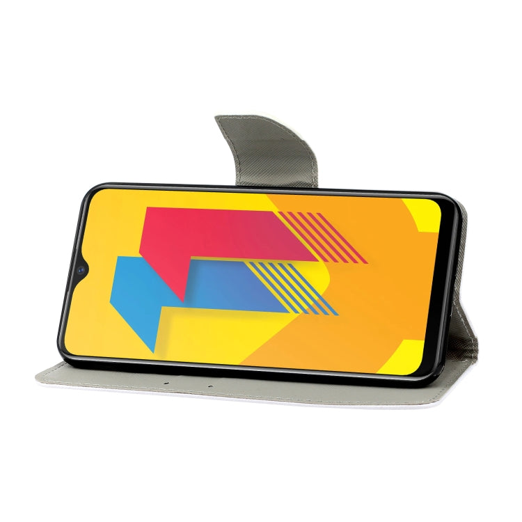 3D Colored Drawing Horizontal Flip PU Leather Case with Holder & Card Slots & Wallet, For Vivo V17
