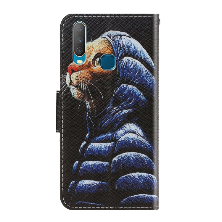 3D Colored Drawing Horizontal Flip PU Leather Case with Holder & Card Slots & Wallet