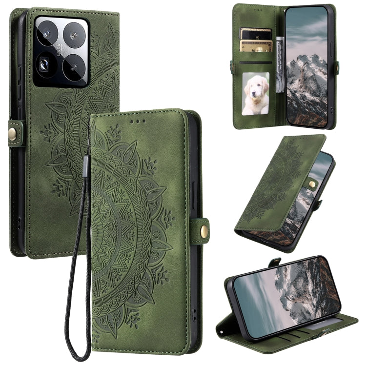 Skin Feel Totem Embossed Leather Phone Case
