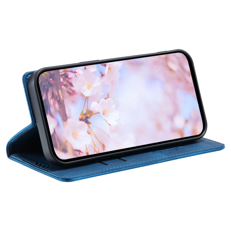 Totem Embossed Magnetic Leather Phone Case
