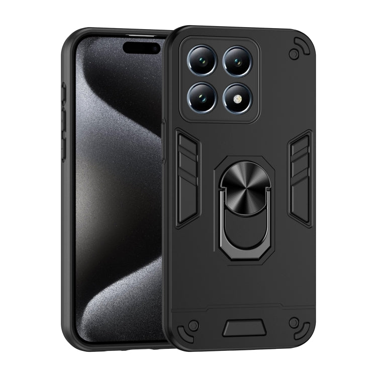 Shockproof Metal Ring Holder Phone Case, For Xiaomi 15 Ultra, For Xiaomi Poco X7 Pro, For Xiaomi 15 Pro, For Xiaomi 15, For Xiaomi 14T Pro, For Xiaomi 14T