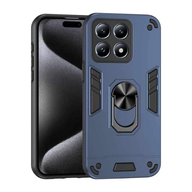 Shockproof Metal Ring Holder Phone Case, For Xiaomi 15 Ultra, For Xiaomi Poco X7 Pro, For Xiaomi 15 Pro, For Xiaomi 15, For Xiaomi 14T Pro, For Xiaomi 14T
