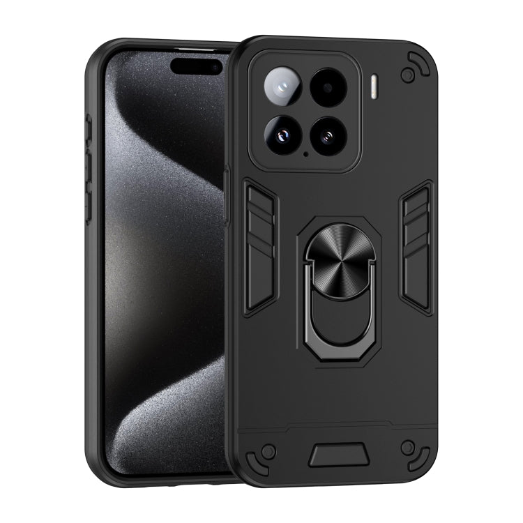 Shockproof Metal Ring Holder Phone Case, For Xiaomi 15 Ultra, For Xiaomi Poco X7 Pro, For Xiaomi 15 Pro, For Xiaomi 15, For Xiaomi 14T Pro, For Xiaomi 14T
