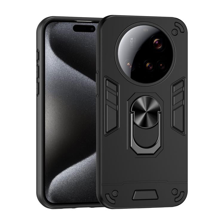 Shockproof Metal Ring Holder Phone Case, For Xiaomi 15 Ultra, For Xiaomi Poco X7 Pro, For Xiaomi 15 Pro, For Xiaomi 15, For Xiaomi 14T Pro, For Xiaomi 14T