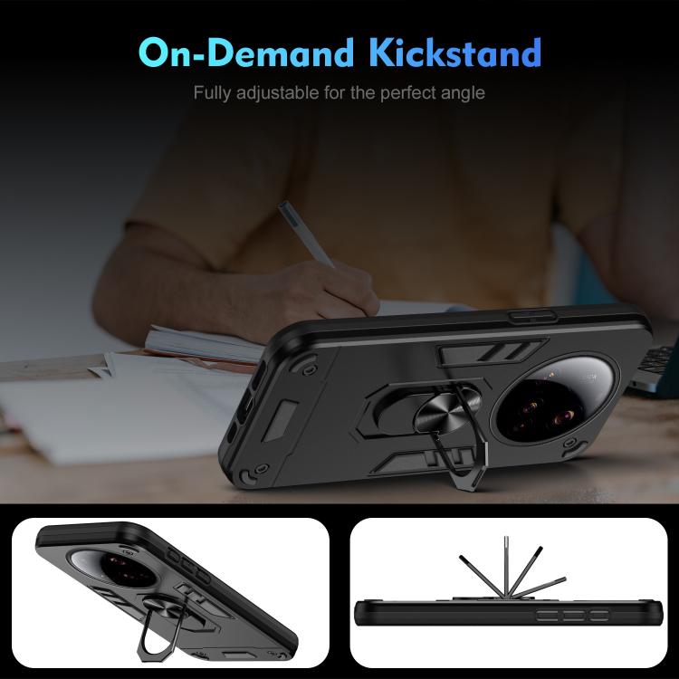 Shockproof Metal Ring Holder Phone Case, For Xiaomi 15 Ultra, For Xiaomi Poco X7 Pro, For Xiaomi 15 Pro, For Xiaomi 15, For Xiaomi 14T Pro, For Xiaomi 14T