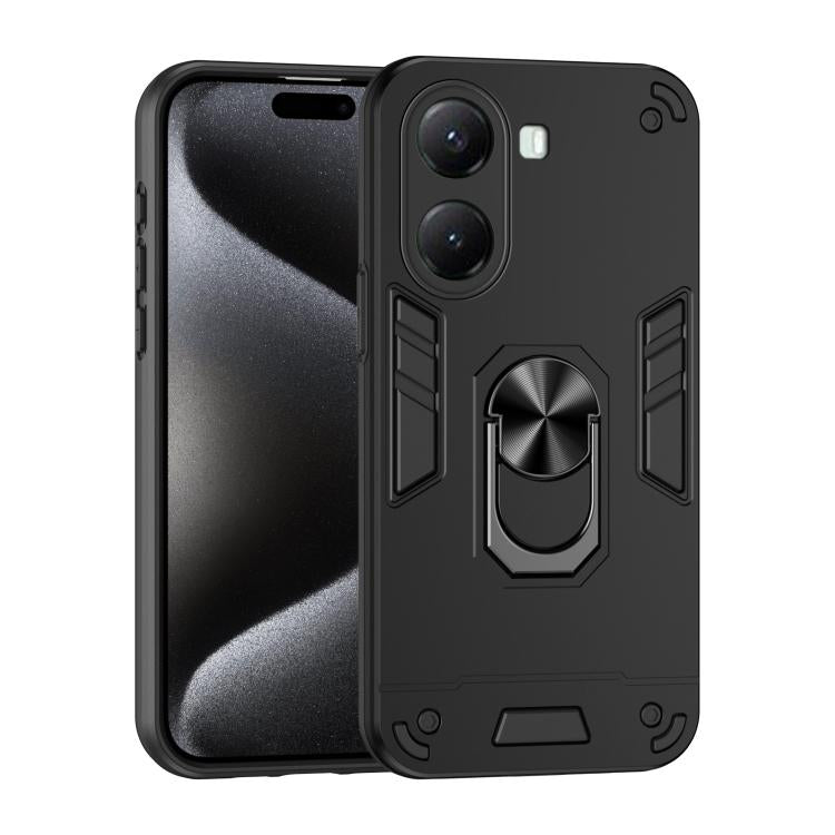 Shockproof Metal Ring Holder Phone Case, For Xiaomi 15 Ultra, For Xiaomi Poco X7 Pro, For Xiaomi 15 Pro, For Xiaomi 15, For Xiaomi 14T Pro, For Xiaomi 14T