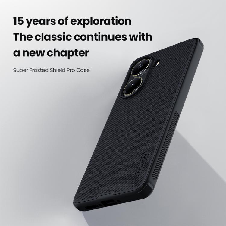 NILLKIN Frosted Shield Pro PC + TPU Phone Case, For Xiaomi Poco X7 Pro, For Xiaomi 15 Pro, For Xiaomi 15, For Xiaomi 14T Pro, For Xiaomi 14T