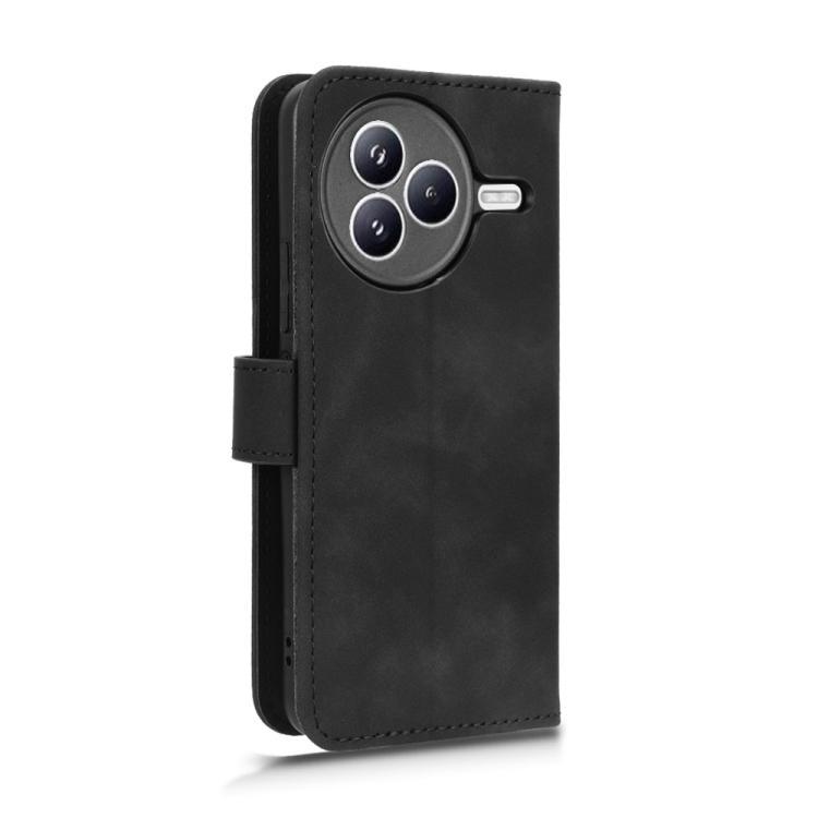 Skin Feel Magnetic Flip Leather Phone Case
