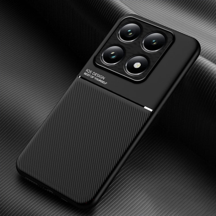 Classic Tilt Strip Grain Magnetic PC Hybrid TPU Phone Case