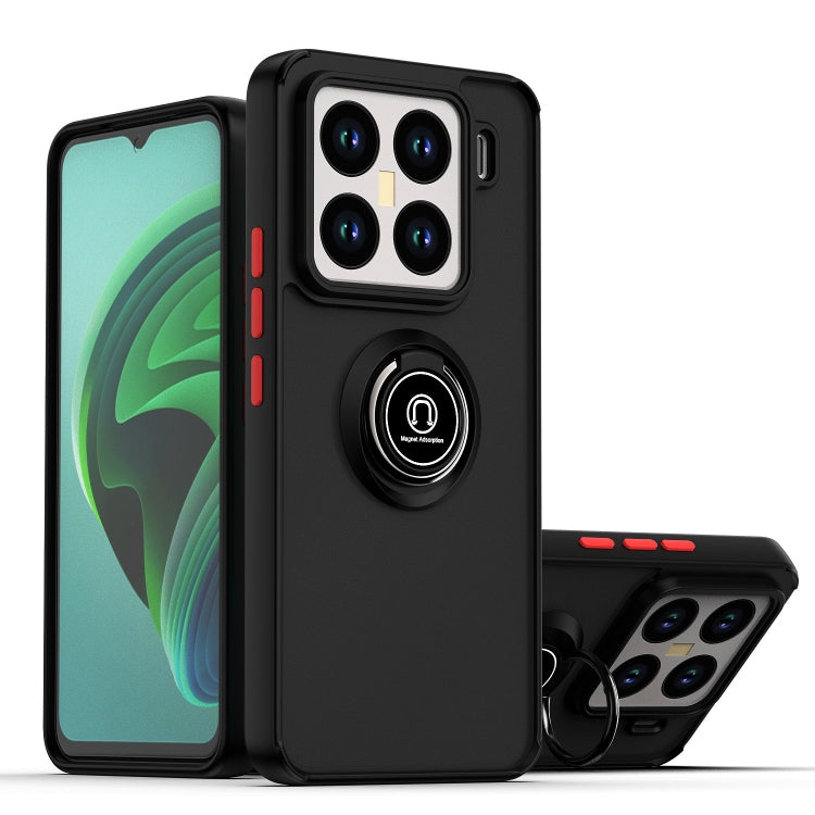 Q Shadow 1 Series TPU + PC Phone Case with Ring