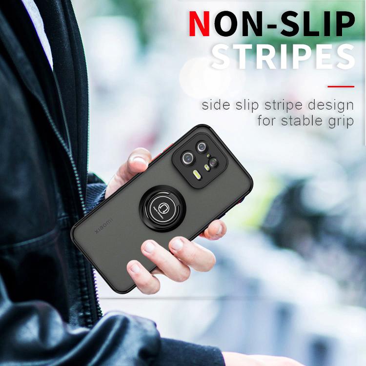 Q Shadow 1 Series TPU + PC Phone Case with Ring