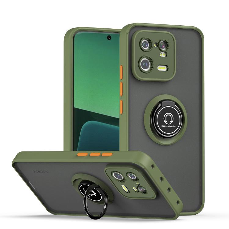 Q Shadow 1 Series TPU + PC Phone Case with Ring