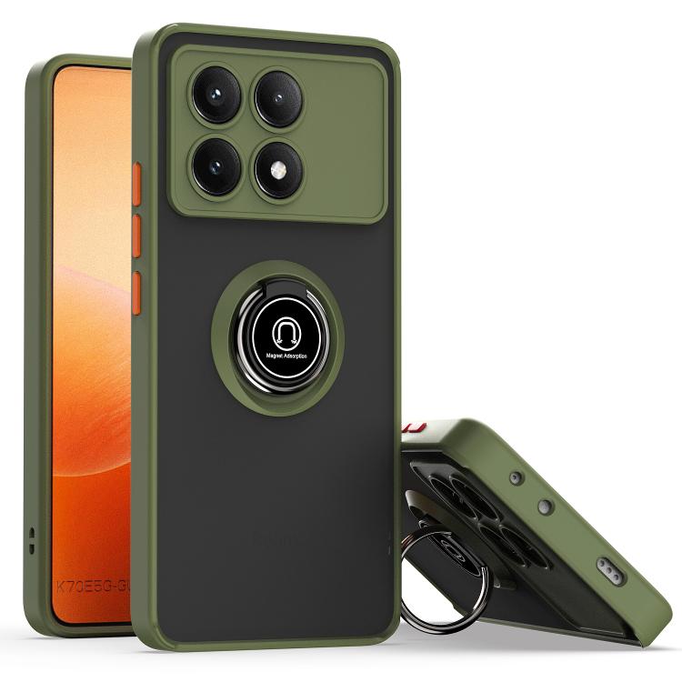 Q Shadow 1 Series TPU + PC Phone Case with Ring