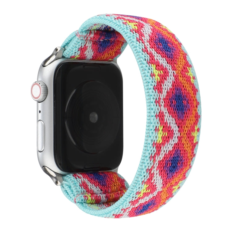 Nylon Replacement Strap Watchband, For Apple Watch Series 7 45mm / & 6 & SE & 5 & 4 44mm