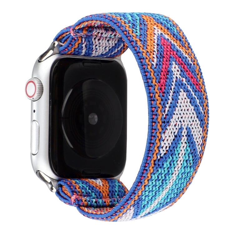Nylon Replacement Strap Watchband, For Apple Watch Series 7 45mm / & 6 & SE & 5 & 4 44mm