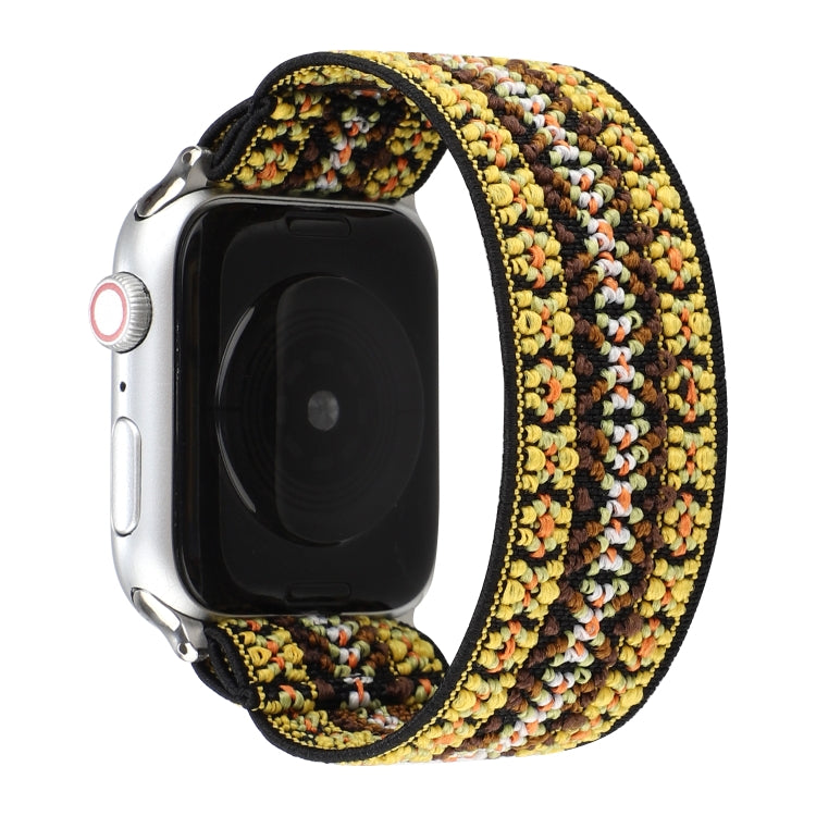 Nylon Replacement Strap Watchband, For Apple Watch Series 7 45mm / & 6 & SE & 5 & 4 44mm