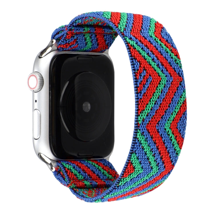 Nylon Replacement Strap Watchband, For Apple Watch Series 7 45mm / & 6 & SE & 5 & 4 44mm