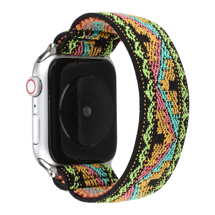 Nylon Replacement Strap Watchband, For Apple Watch Series 7 45mm / & 6 & SE & 5 & 4 44mm