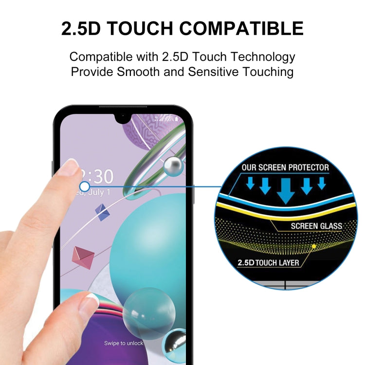 25 PCS Full Glue Full Screen Tempered Glass Film, For LG Aristo 5 (25 PCS), For LG Aristo 5 Pro (25 PCS), For vivo iQOO U1x (25 PCS), For LG Fortune 3 (25 PCS), For LG G9 (25 PCS), For LG Harmony 4 (25 PCS), For LG K30 (2019) (25 PCS), For LG K31 (25 P...