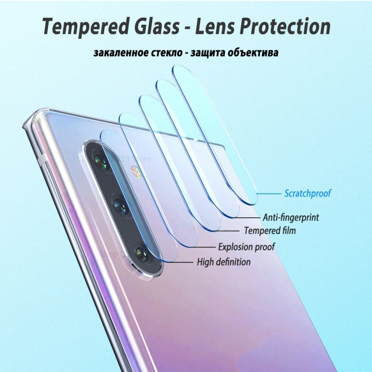 For Galaxy Note 10 3D Curved Edge Glue Curved Full Screen Tempered Glass Film, Fingerprint Unlock Is Supported