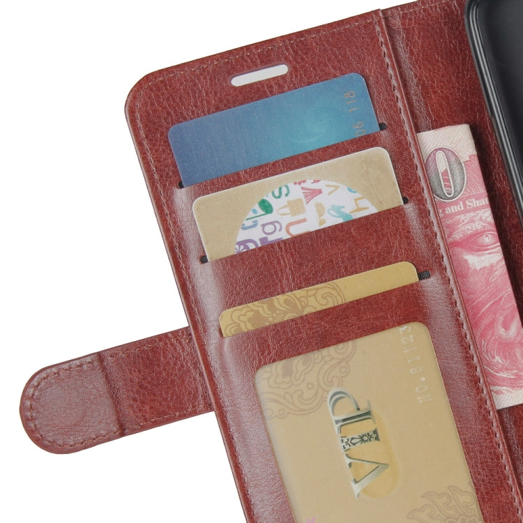 For Oppo A92s R64 Texture Single Horizontal Flip Protective Case with Holder & Card Slots & Wallet& Photo Frame, For OPPO A92s
